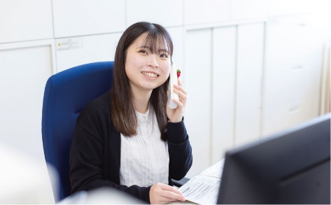 就職内定率が高い